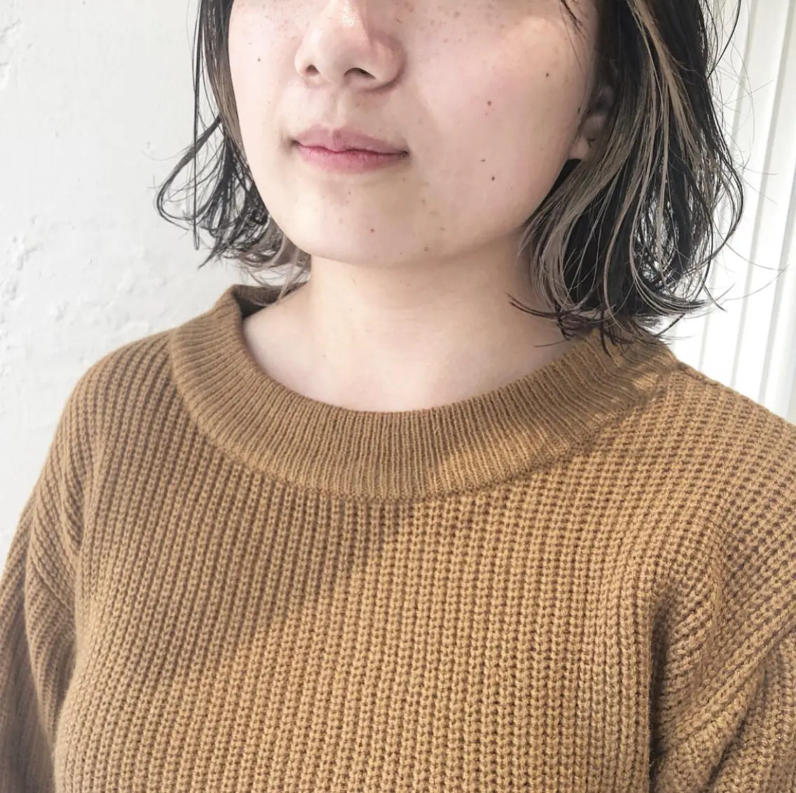 ミディアム 荒川 ひなの 新川崎のヘアスタイル