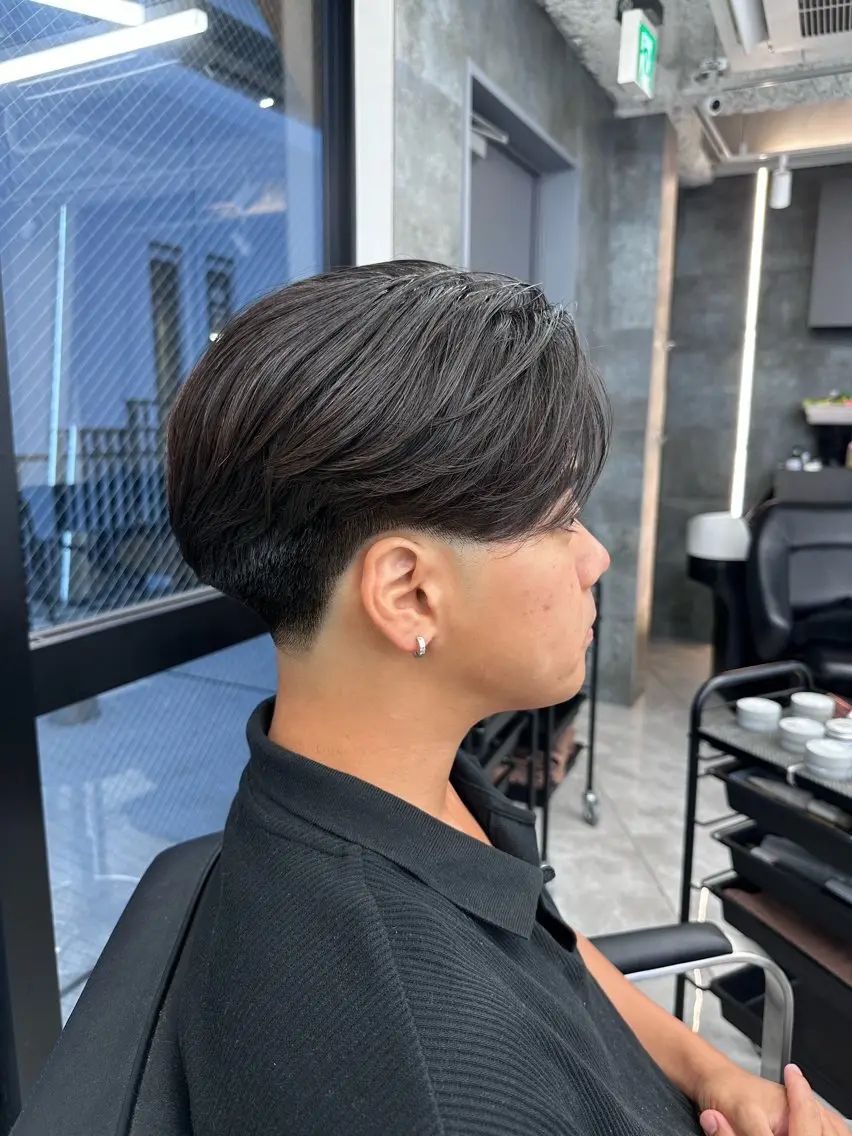 パーマ メンズ カット パーマ 💎メンズカット ／フェザー／細野💎のヘアスタイル