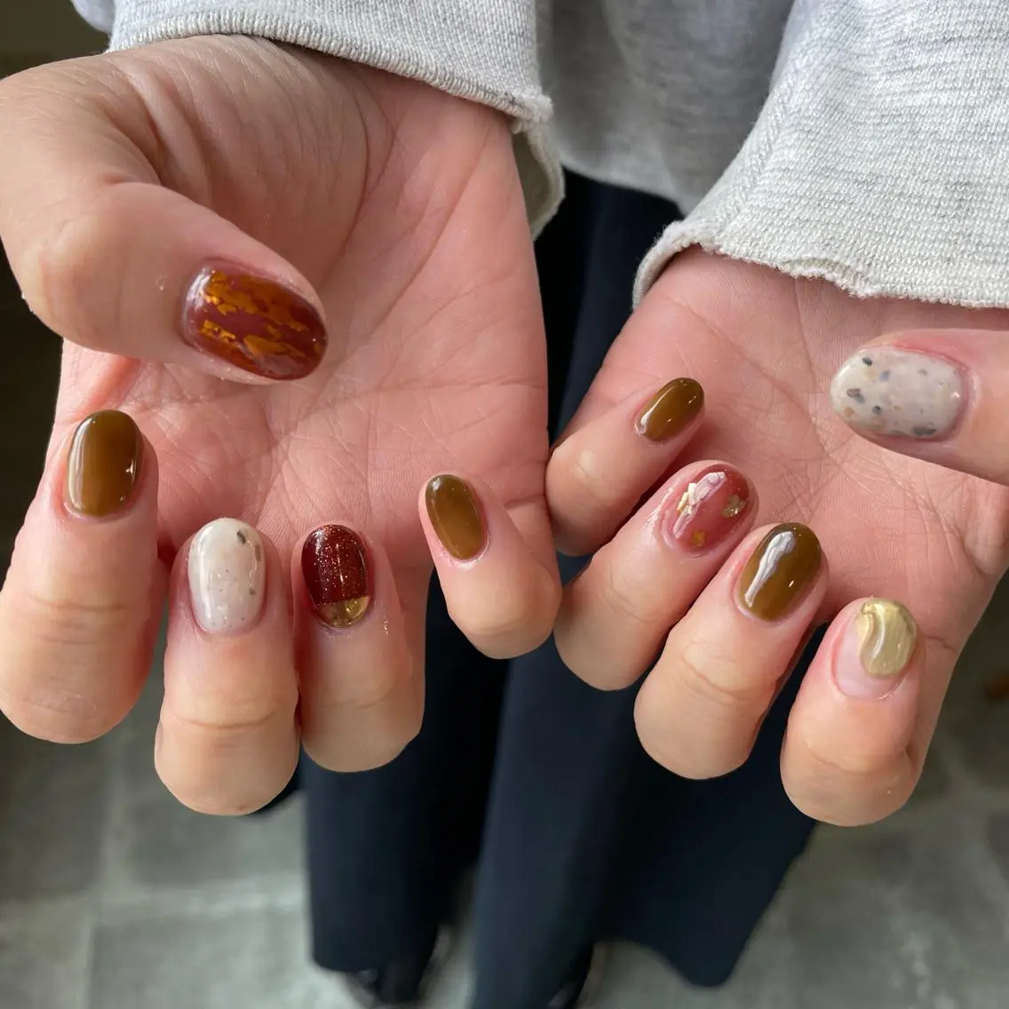 ネイル シンプルネイル SOL　nail イマナカのネイルデザイン