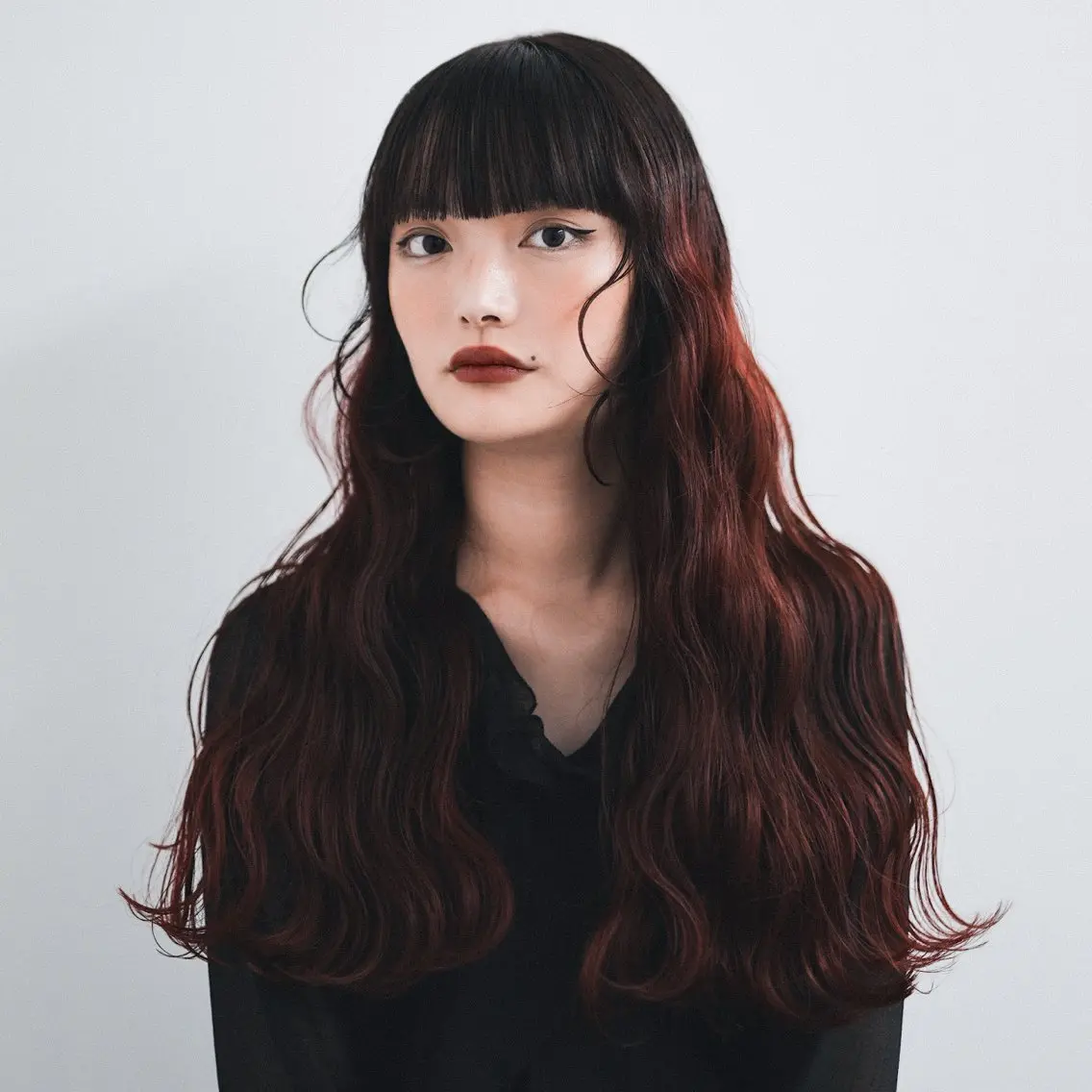 ロング カラー ｍｅｉ .のヘアスタイル
