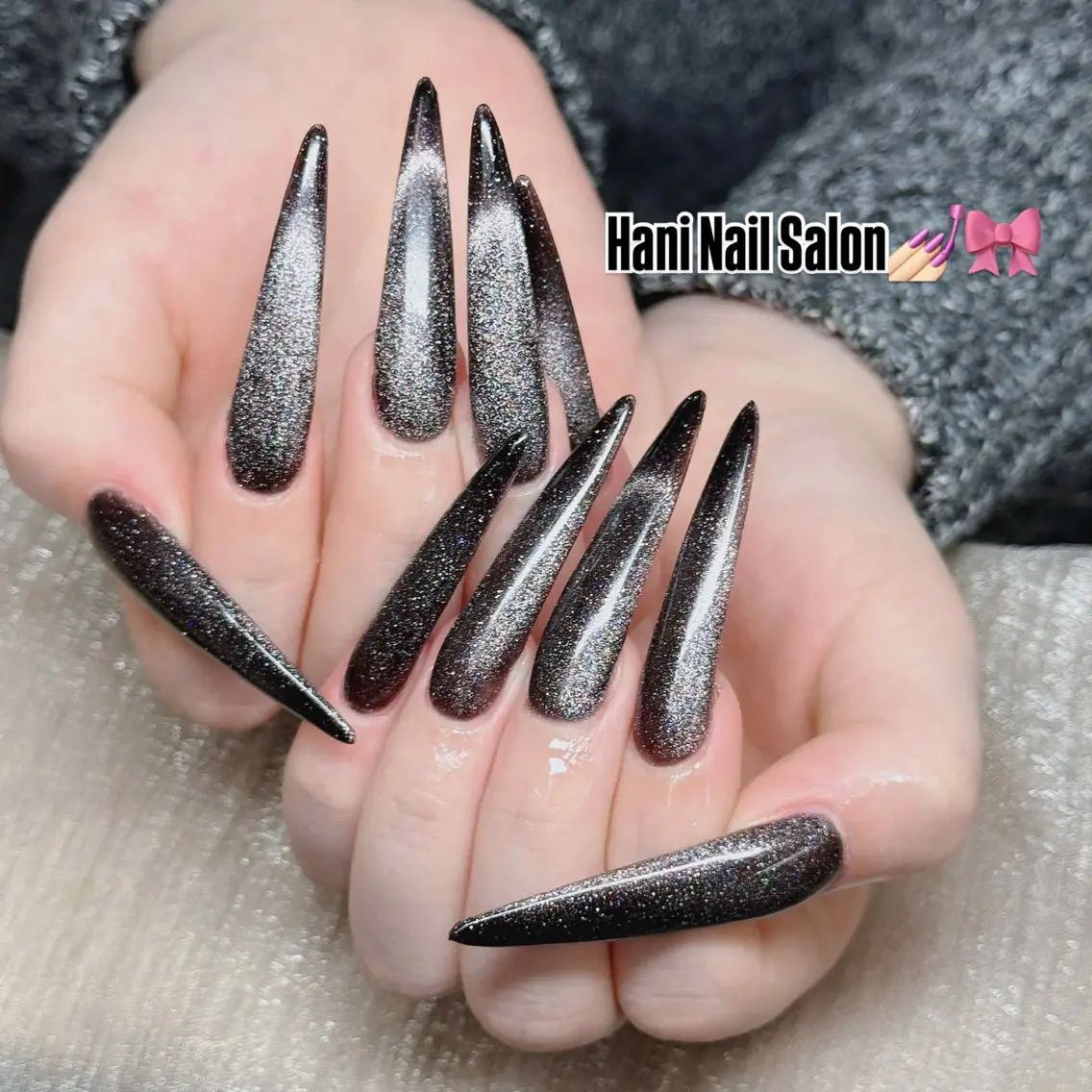 ネイル フットネイル フレンチネイル グラデーション 韓国ネイル ロングネイル ハンドネイル Hani Nail Salonのネイルデザイン