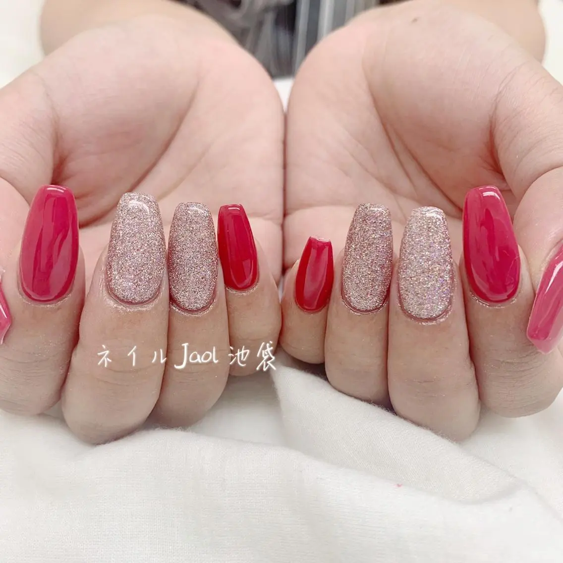 セミロング ネイルJaol 池袋のネイルデザイン