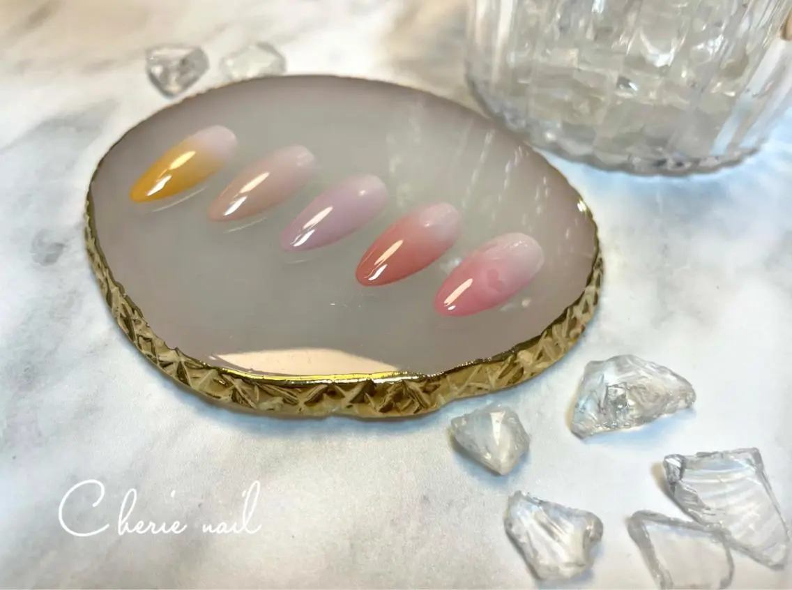 ネイル グラデーション Cherienail yunaのネイルデザイン