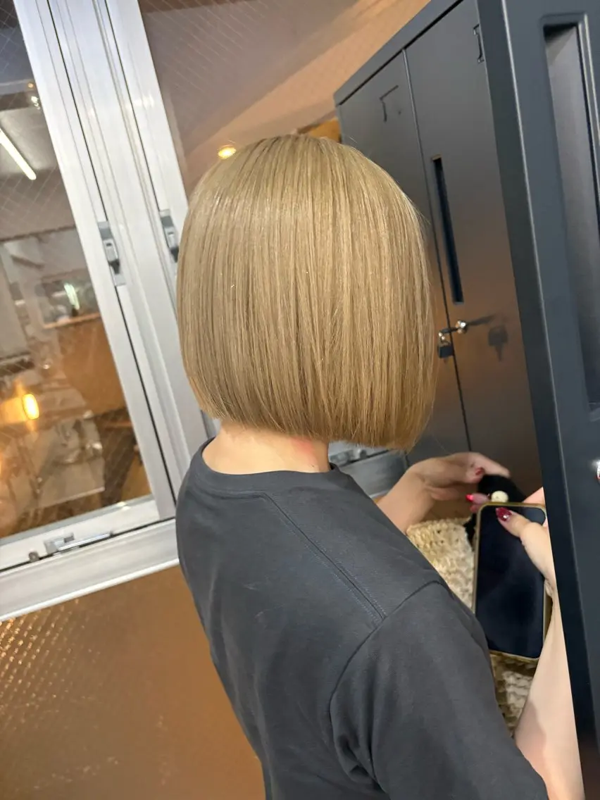 ショート ボブ LOGUE Harukaのヘアスタイル