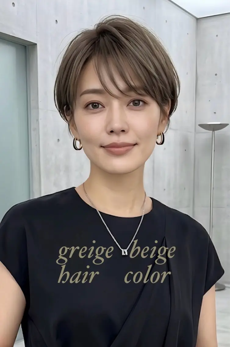 ショート カラー カット トリートメント M.SLASH 辻 孝志のヘアスタイル