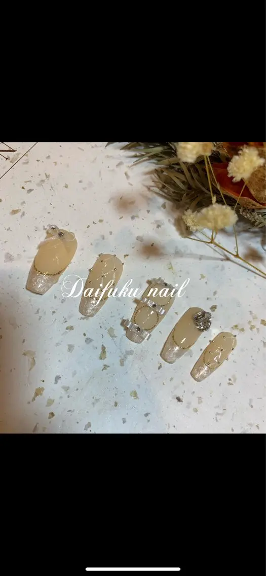 ロング Daifuku nailsのネイルデザイン
