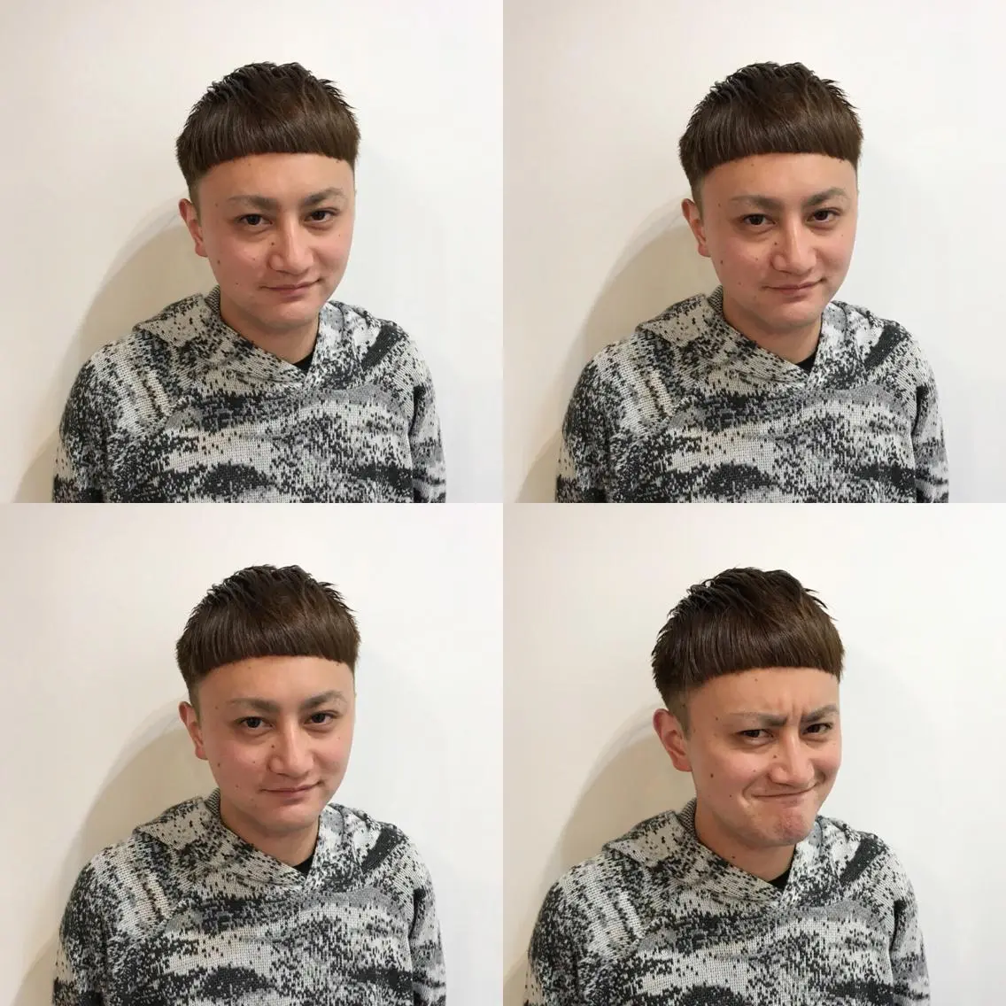 ショート メンズ 嶋佐 昌大 シマサマオのヘアスタイル