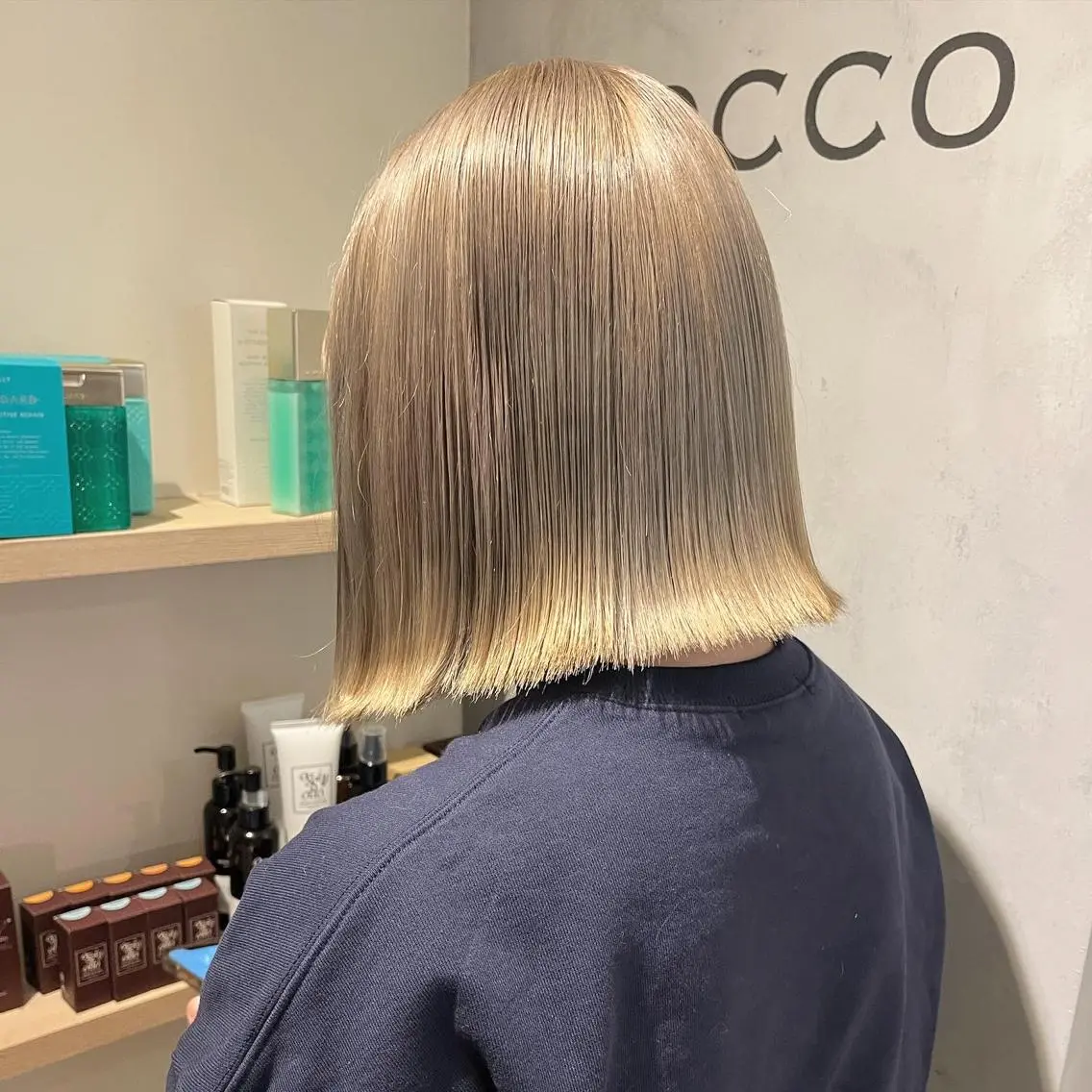 ショート ヘアカラー MAI ROCCO3rdのヘアスタイル