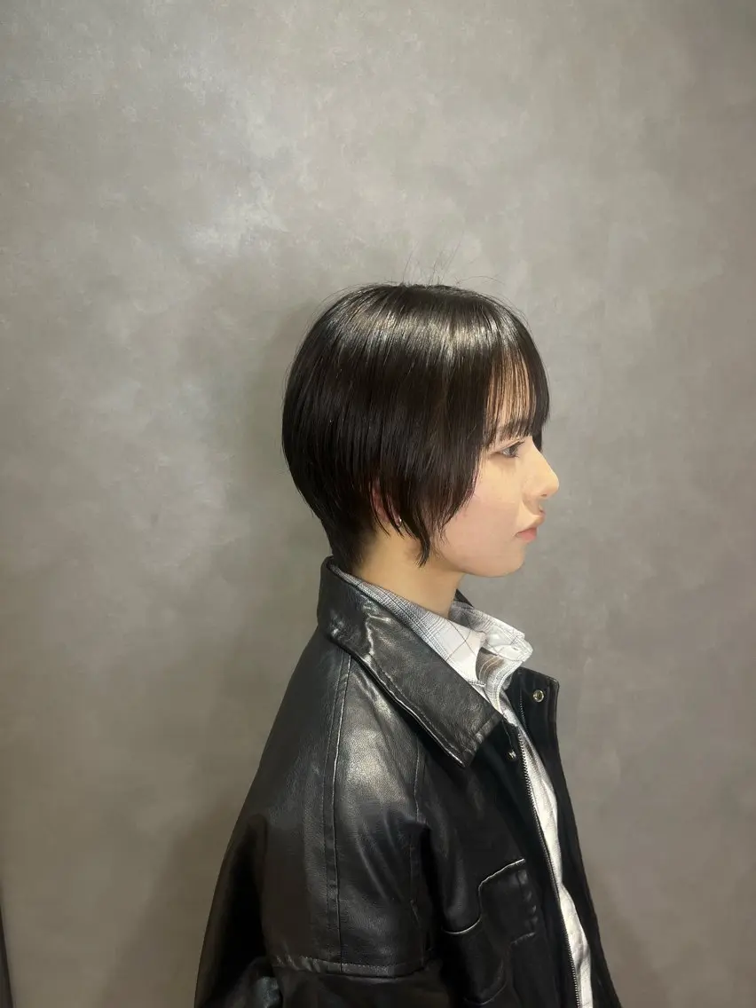 レディースショートスタイルカット✂️の写真