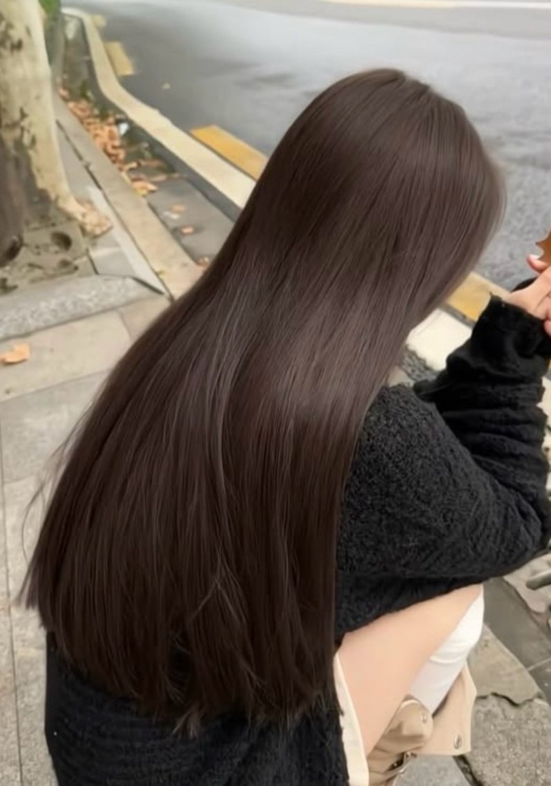 💜カット+カラー+酸熱トリートメント💜の写真