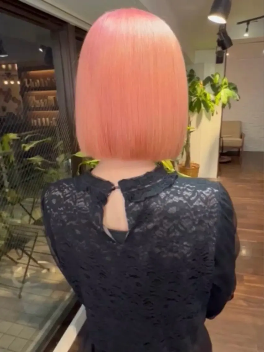 ショート ⭐️心斎橋カラーモデ ル⭐️SOUのヘアスタイル