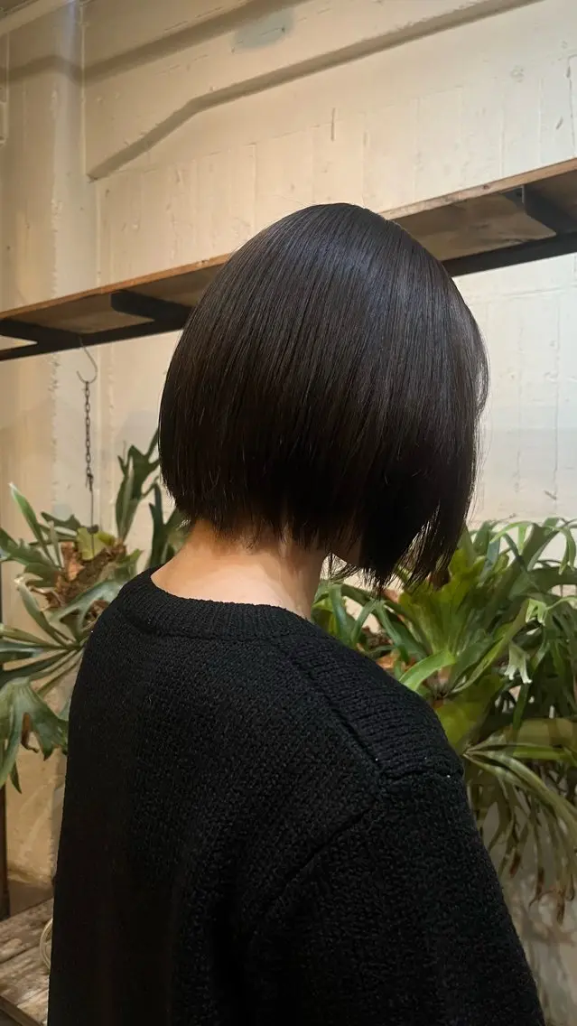 ショート ヘアカラー 玉造✲谷六 田村穂香のヘアスタイル