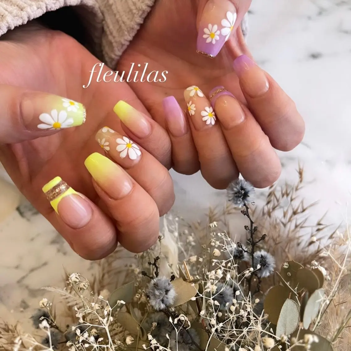 ネイル フラワーネイル fleulilas 松葉のその他イメージ