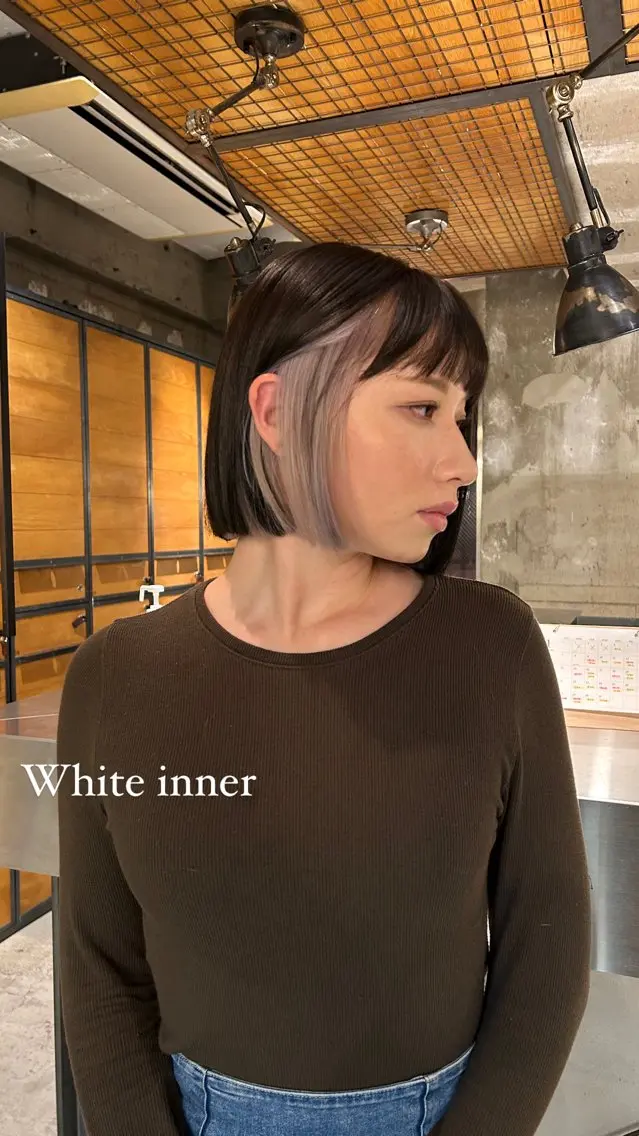 ショート カラー ブリーチ カット ヘアカラー 海外レイヤー /NAGISAのヘアスタイル
