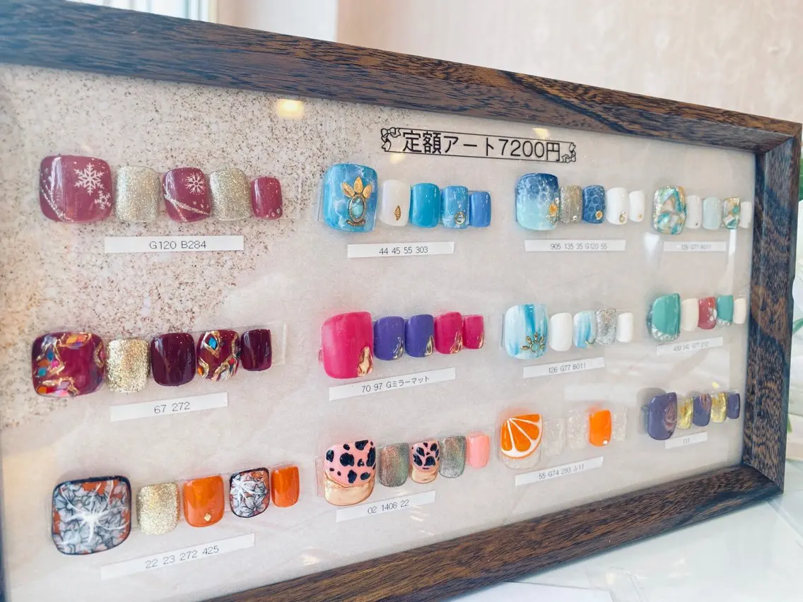 ネイル アートネイル フットネイル Nail1wang ネイルワンのネイルデザイン
