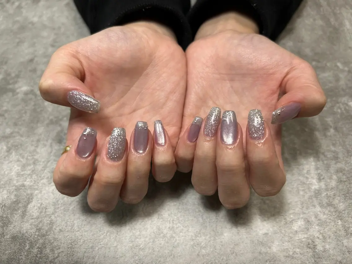 ハンド⭐︎マグネット、フラッシュネイルの写真