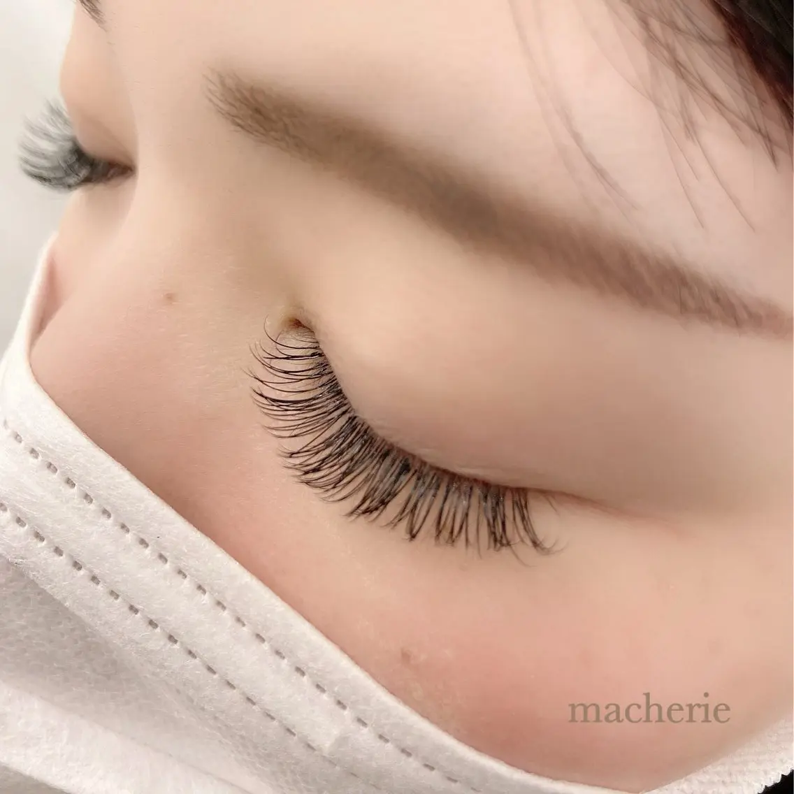 マツエク・マツパ macherie 梅田店のマツエク・マツパデザイン