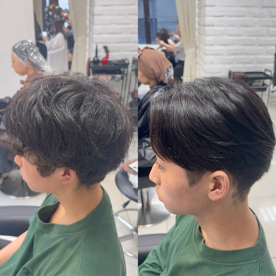 パーマ メンズ 縮毛矯正 カット 縮毛矯正 トリートメント 縮毛矯正指名No.1 レイヤー/SHIMAのヘアスタイル