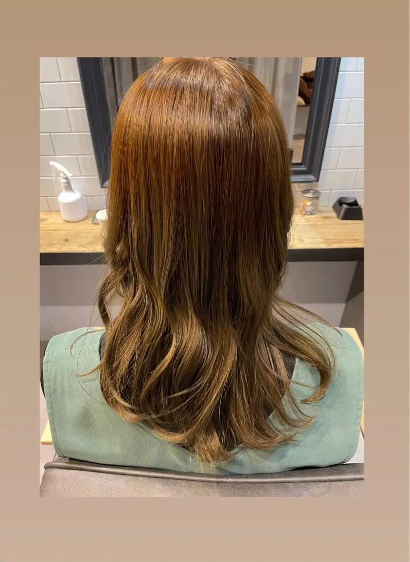 カラー ヘアカラー 平原 桜晟のヘアスタイル