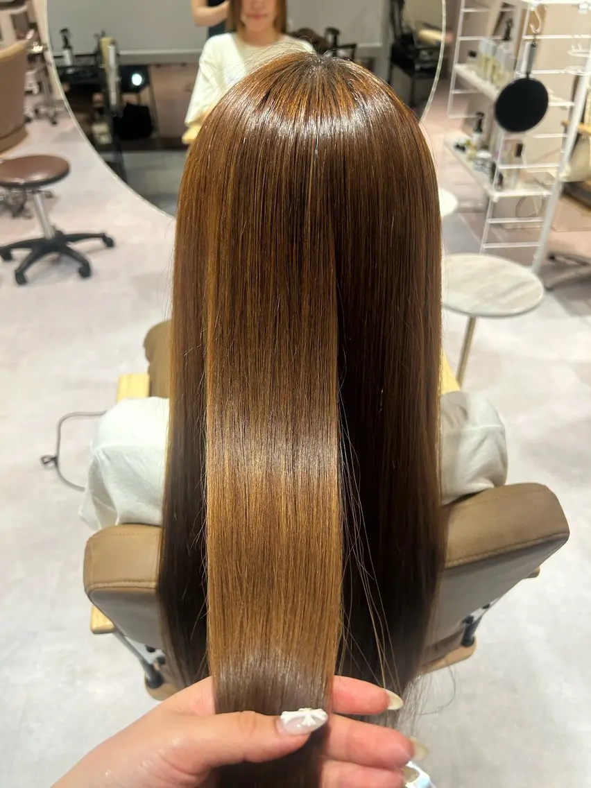 新井 心菜のヘアスタイル