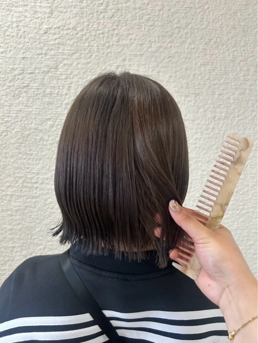 ショート カット ヘアカラー トリートメント ツヤ髪/ボブ/アレ ンジ🌿yuiのヘアスタイル