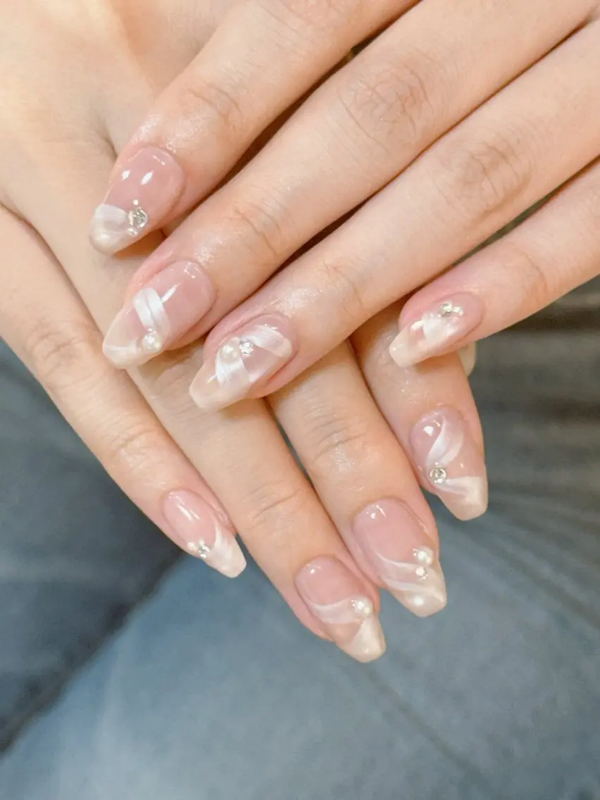 ネイル ハンドネイル ハンドケア 🦋Yumi Nail🦋Momoのネイルデザイン