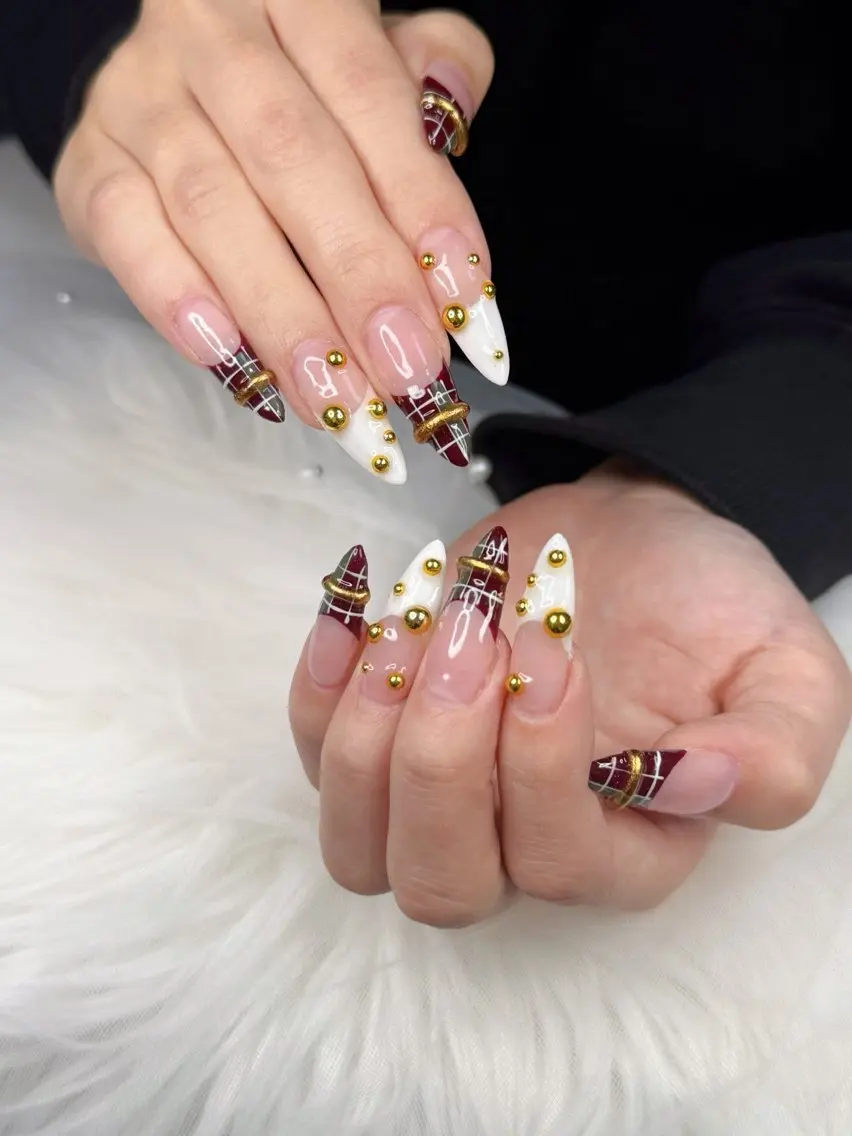 ネイル チークネイル フットネイル フレンチネイル グラデーション 韓国ネイル YUKI NAILのネイルデザイン