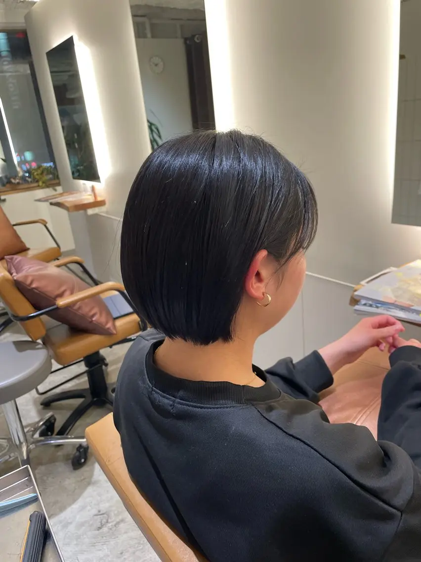 ショート ショートボブ ボブ 似合わせカット ショートヘア 銀座骨格診断似合わせ 美容師中島年紀のヘアスタイル