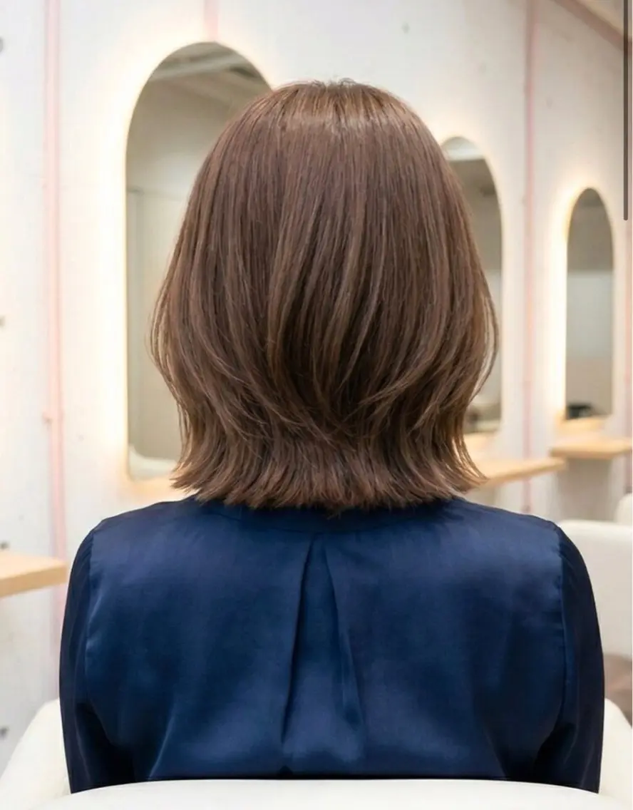 ミディアム ⭐️モデル大募集⭐️ 森下ゆうき⭐️のヘアスタイル