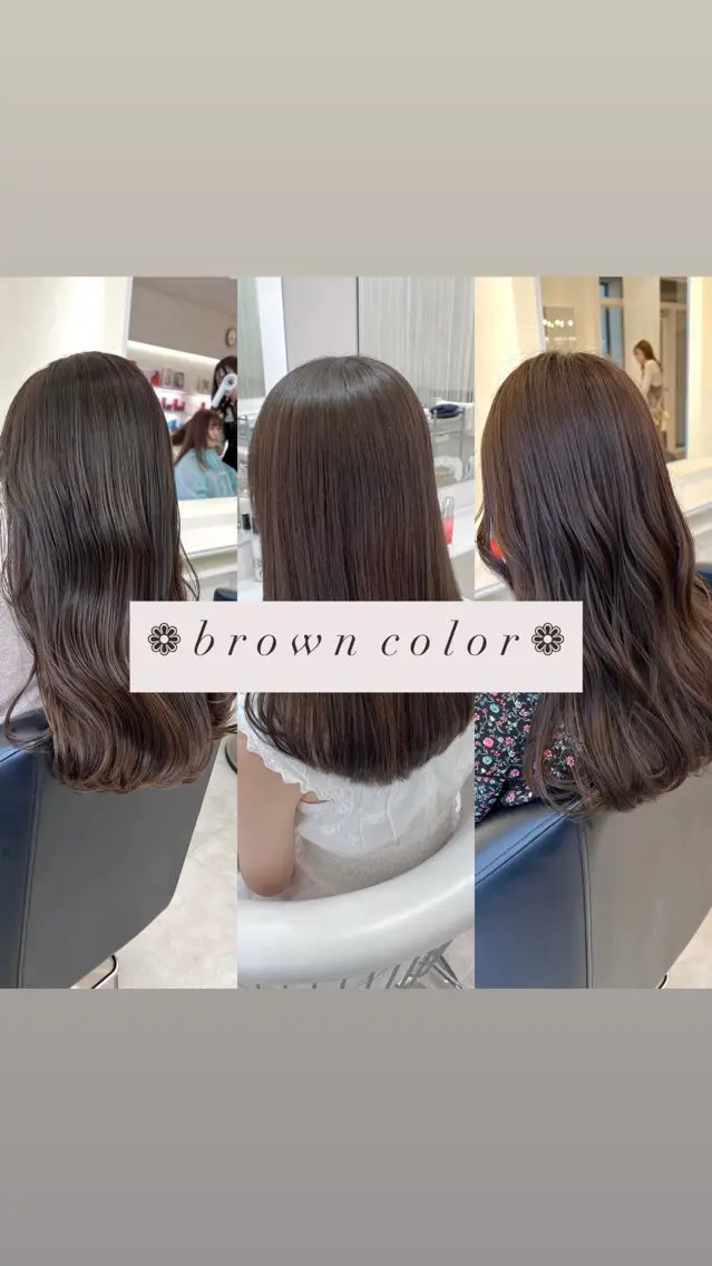 ロング ParveMix 宮﨑 梨里のヘアスタイル