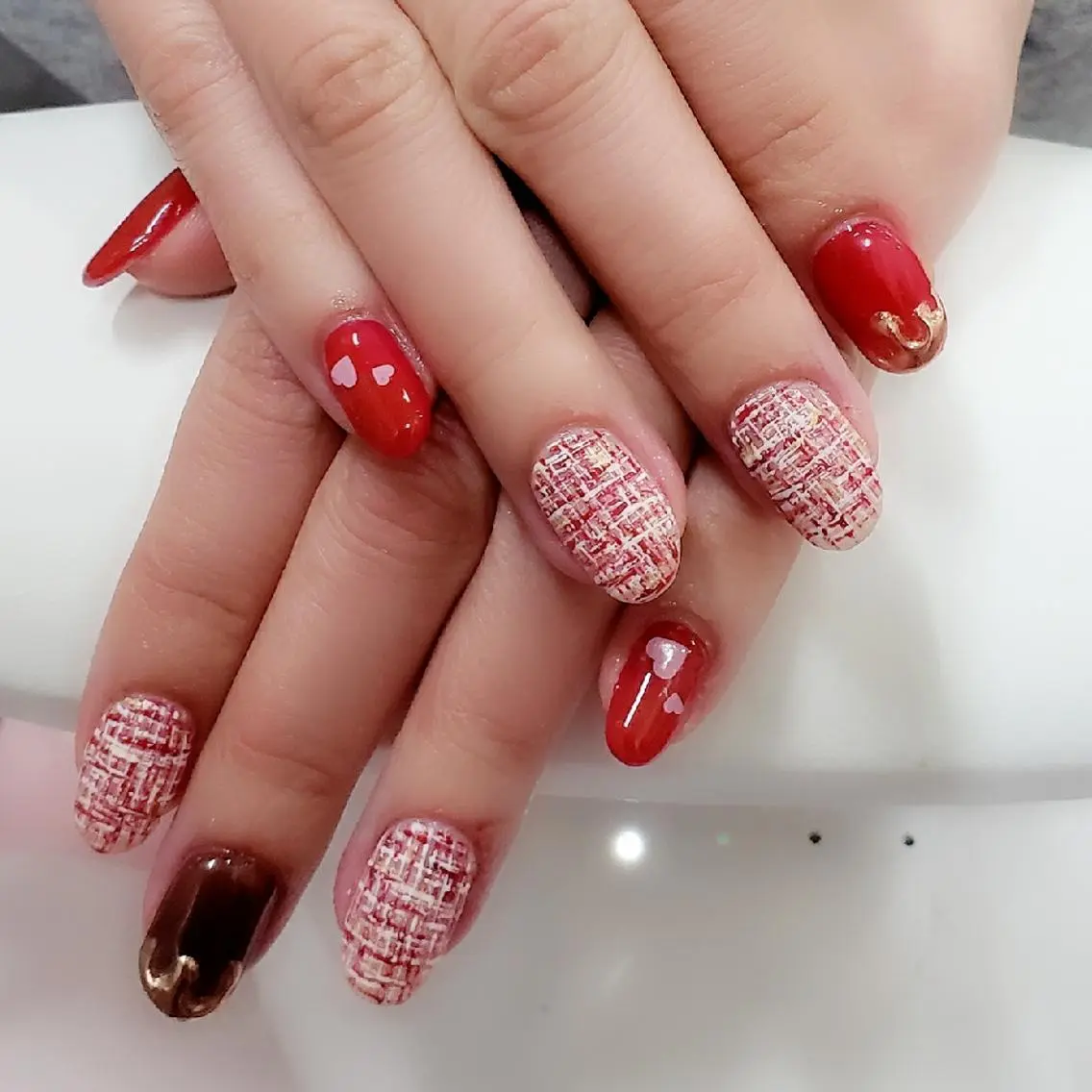 ネイル バレンタイン Paulette. nailのネイルデザイン