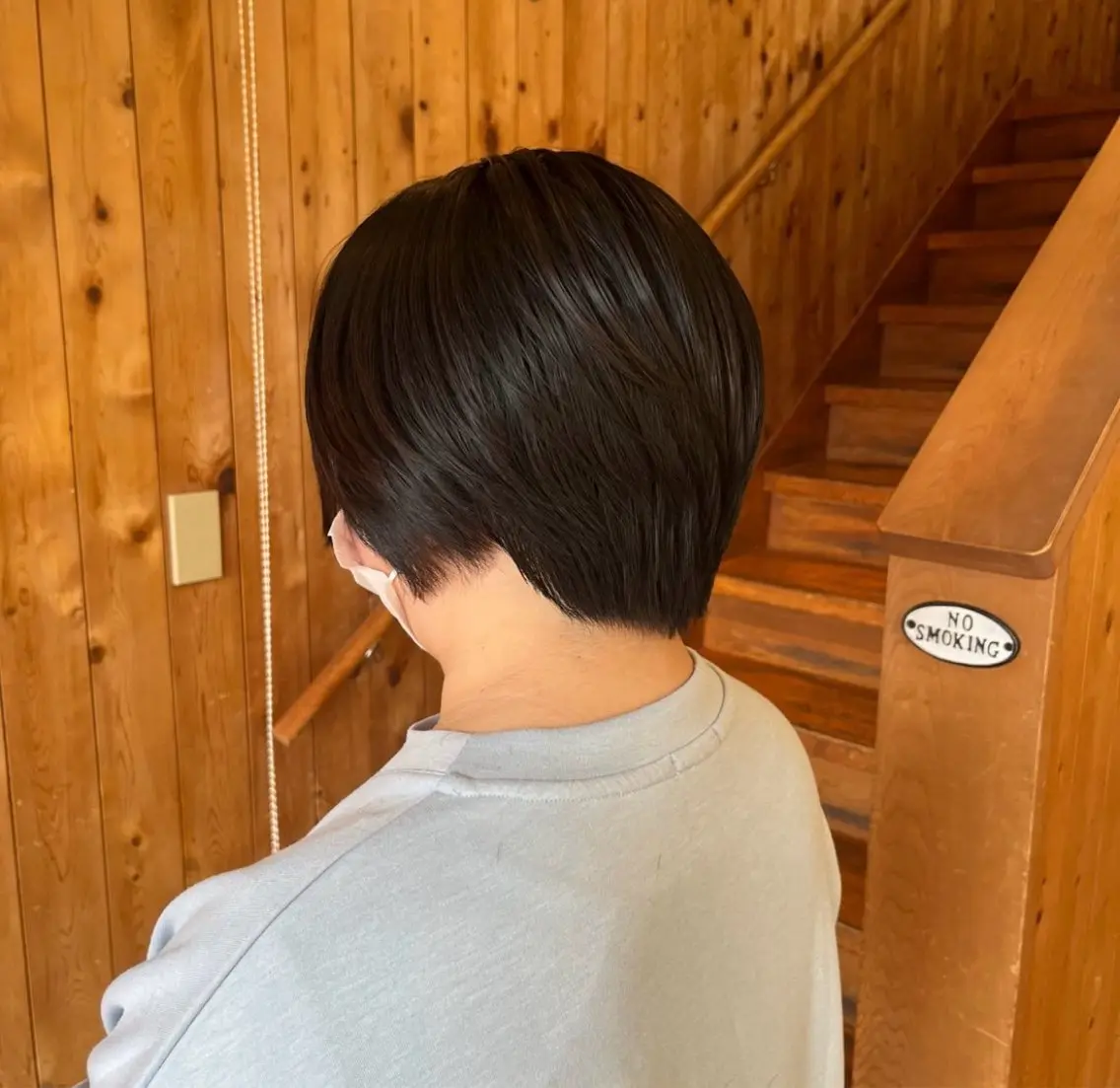 ショート くびれヘア ショートヘア カット 藤田 ゆりなのヘアスタイル