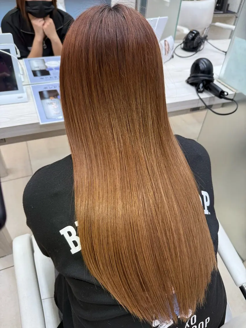 セミロング カラー トリートメント どんな髪の悩みも解決 します✨田嶋俊一✨のヘアスタイル