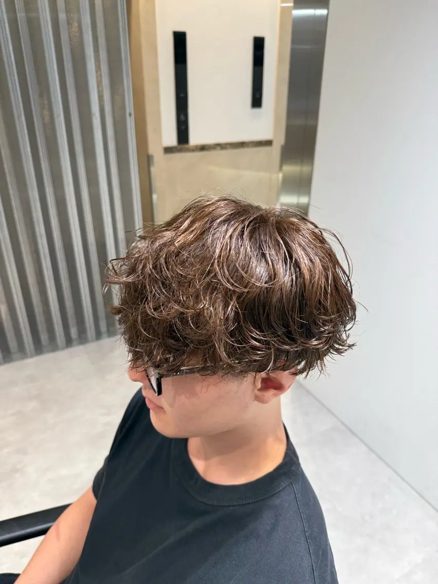 パーマ カット パーマ fifth 山本 歩のヘアスタイル