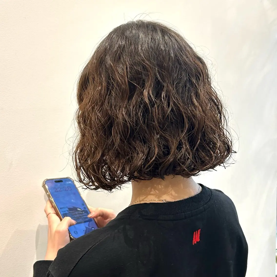 パーマ 透けカラー♡ のぐちまおのヘアスタイル
