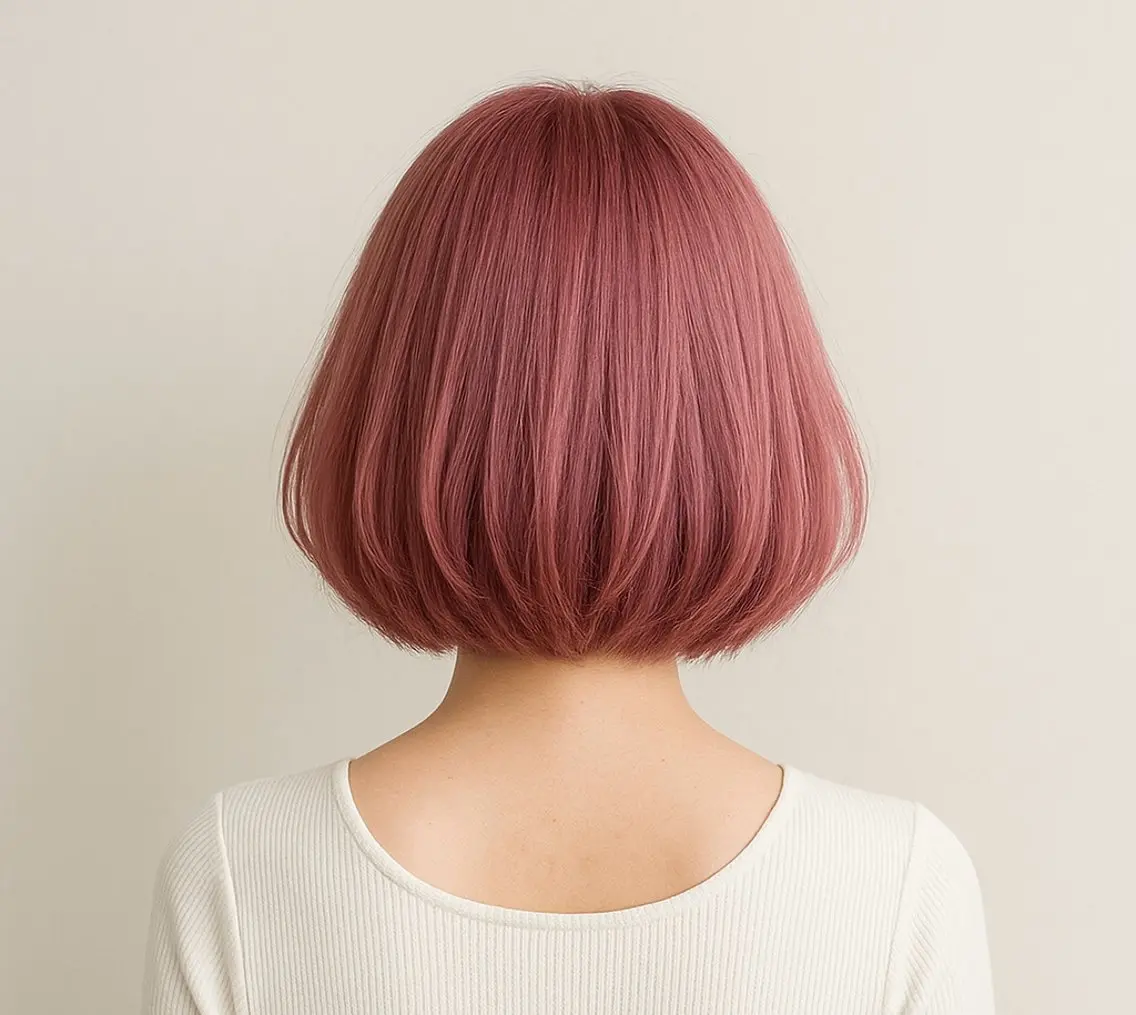 ミディアム カット ヘアカラー トリートメント KASHI|顔まわり ×艶髪プロデューサーのヘアスタイル