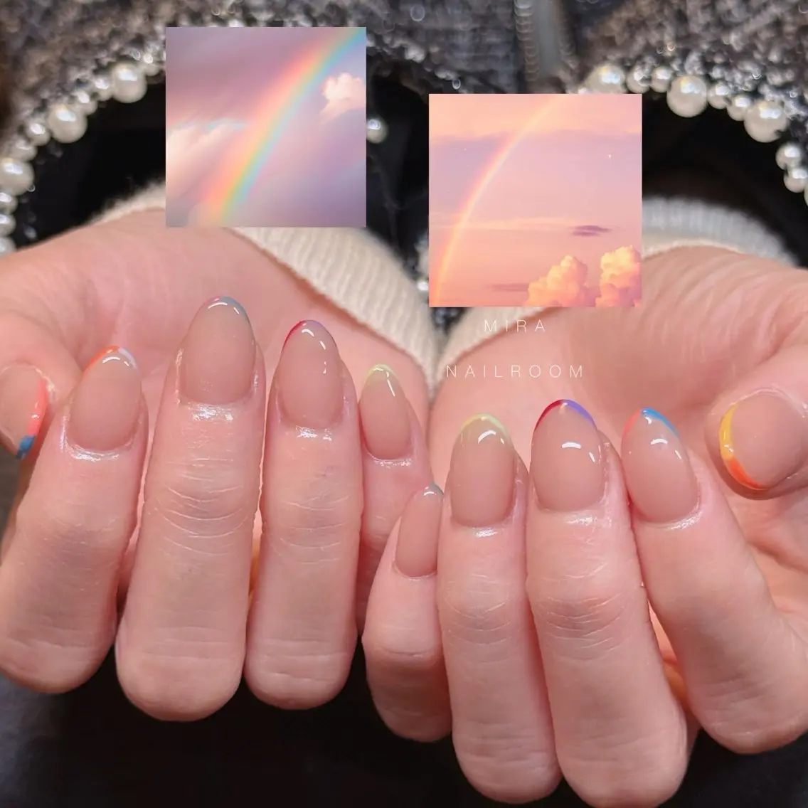 ネイル フレンチネイル MIRA NAILROOMのネイルデザイン