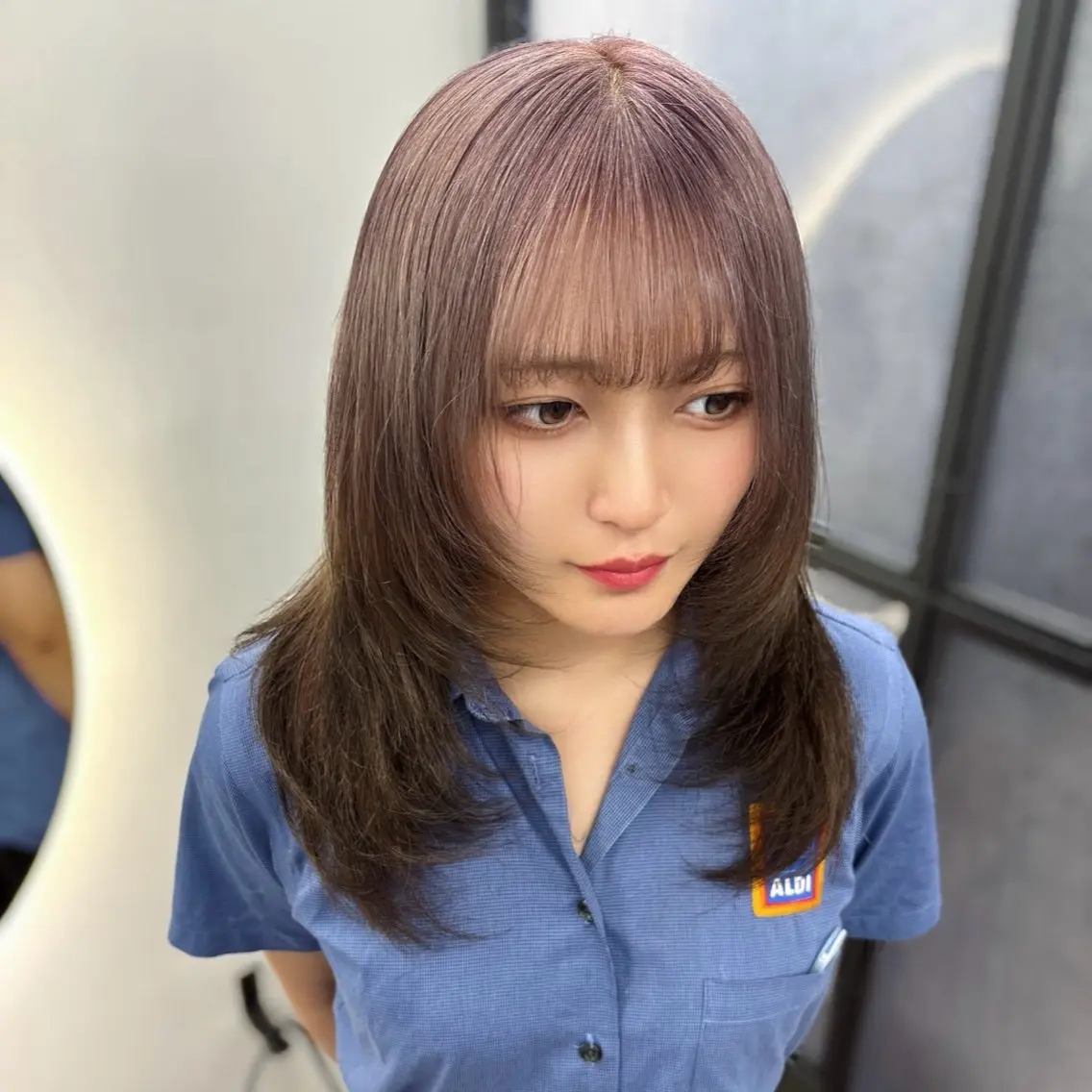 ロング カラー ヘアカラー Ren. 🦋デザインカラーのヘアスタイル