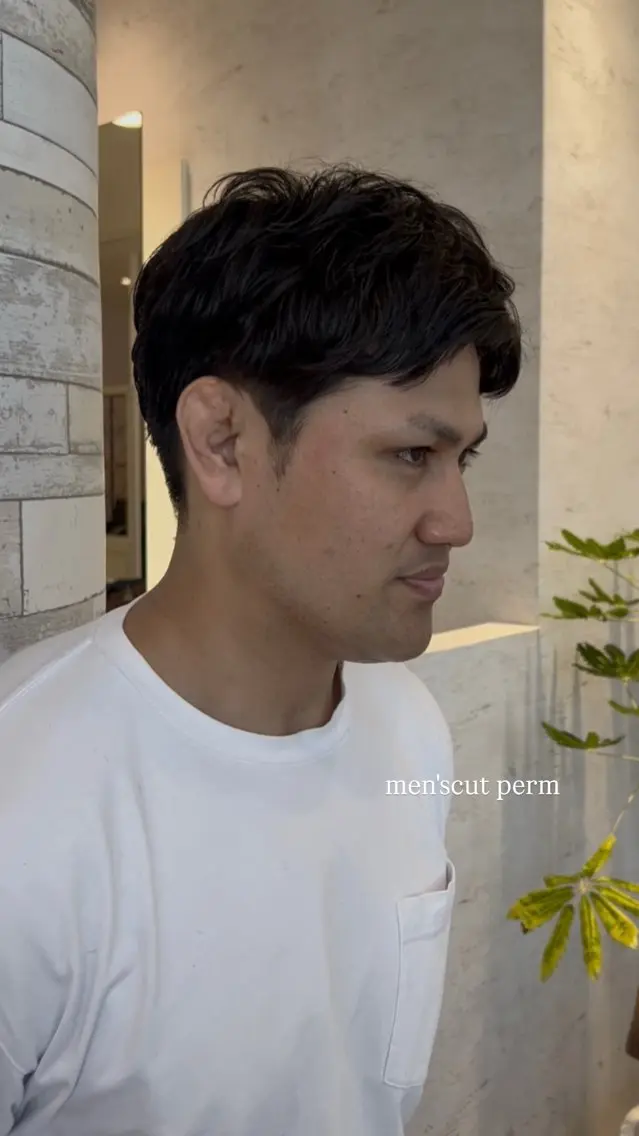 メンズ メンズパーマ 田中 千尋のヘアスタイル