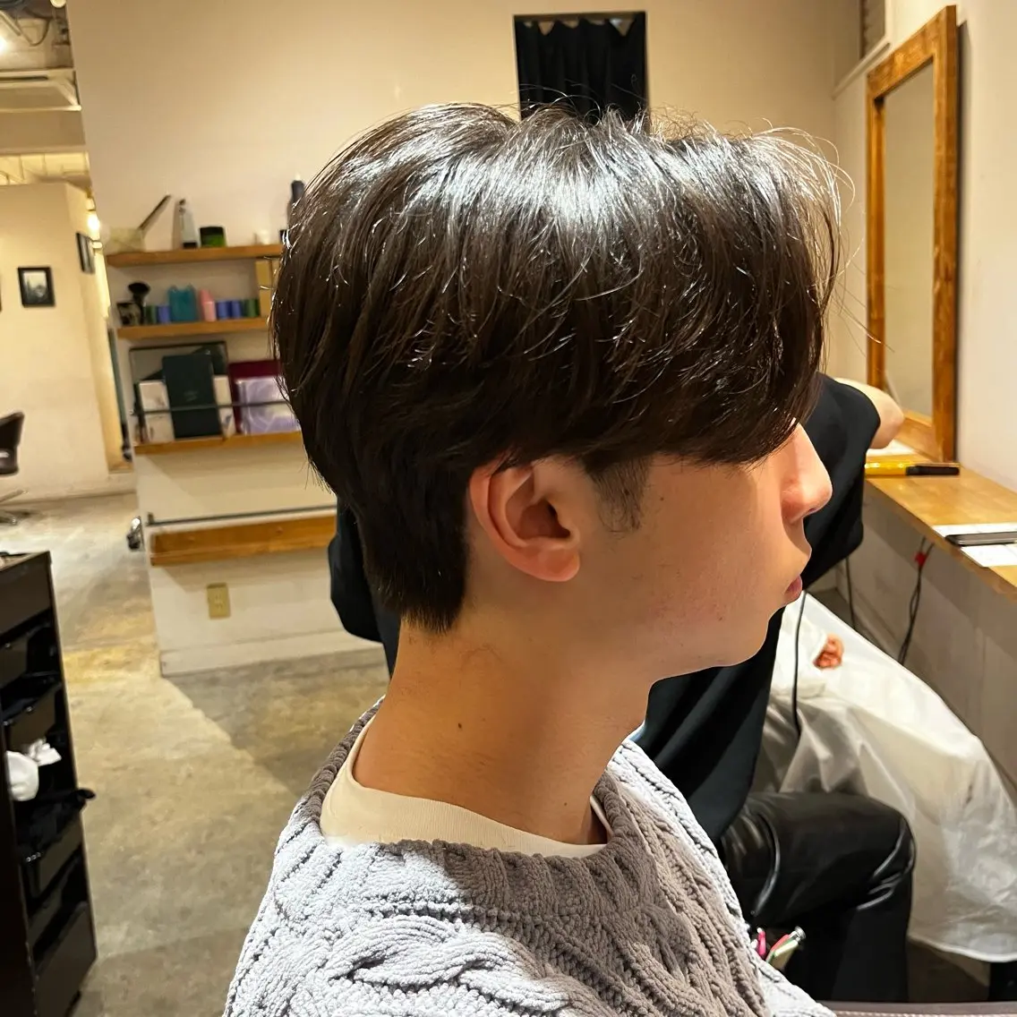ミディアム パーマ カット パーマ トリートメント 👑錦糸町/毛流れ パーマ特化/NORIのヘアスタイル