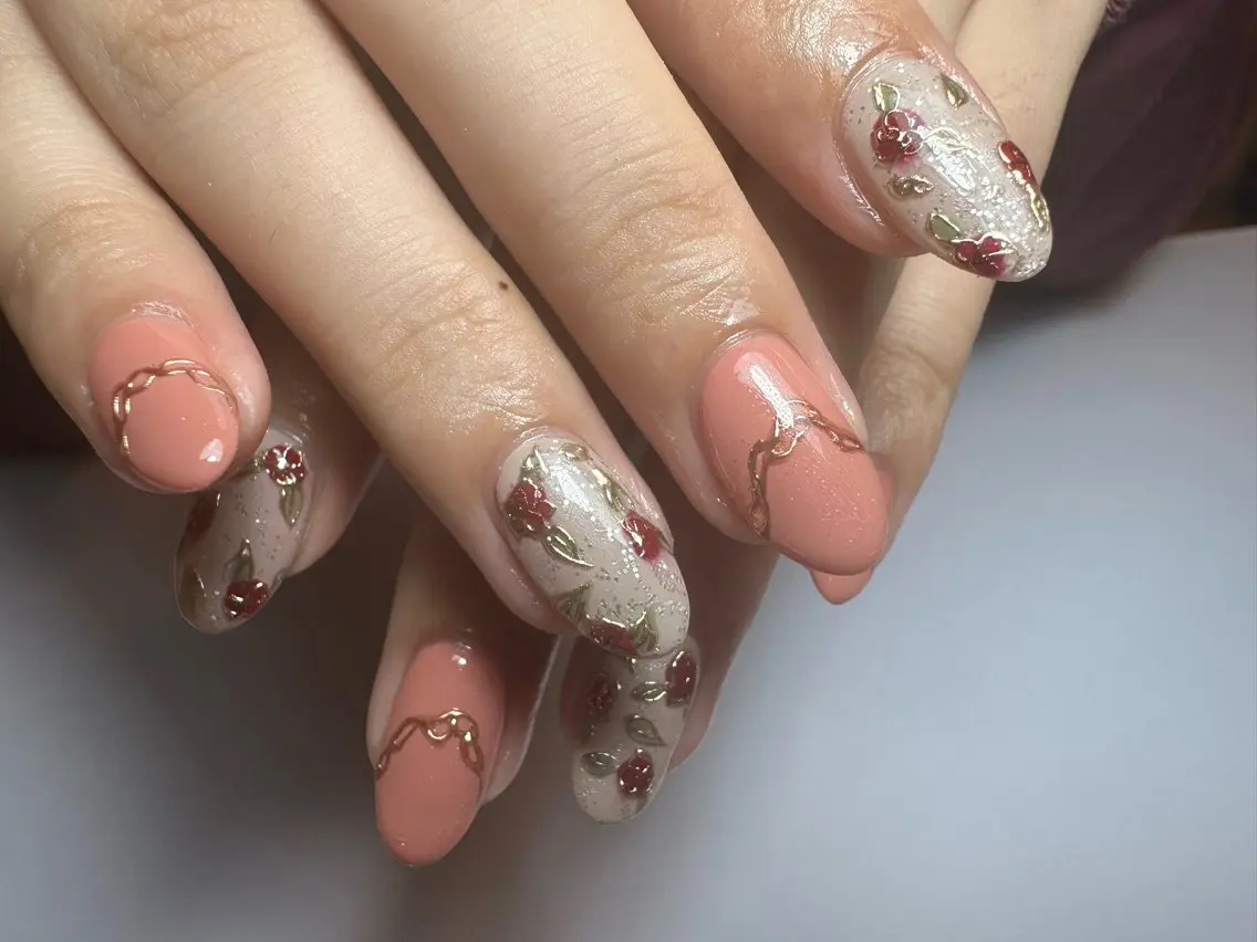 ミディアム shandy nailのネイルデザイン