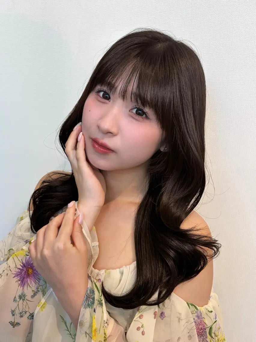 ロング 🎀 韓国/ワンホン ヘア 🎀|Ami♡のヘアスタイル