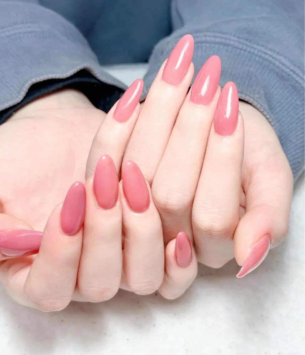 ネイル チークネイル フレンチネイル 韓国ネイル マグネットネイル ミラーネイル ハンドネイル GIN NAILのネイルデザイン