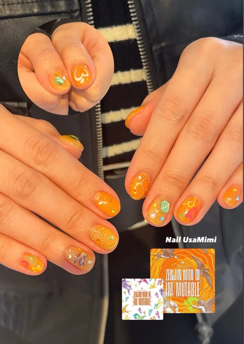 ネイル アートネイル ジェルネイル パラジェル ピンク ハンドネイル 本町ネイルNail UsaMimiのネイルデザイン