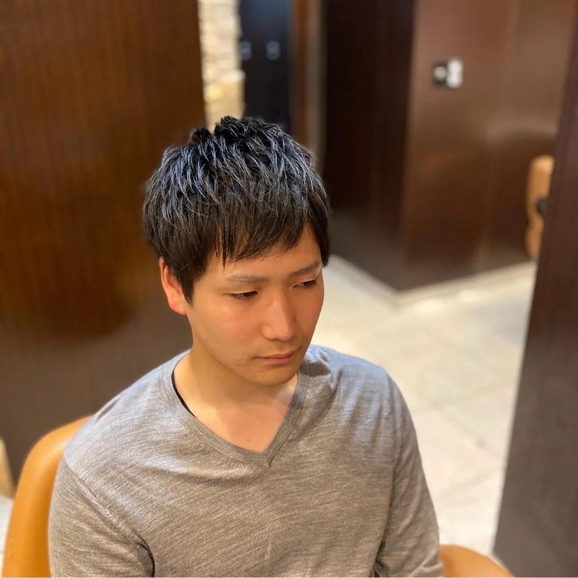 ショート 佐々木 宥人のヘアスタイル