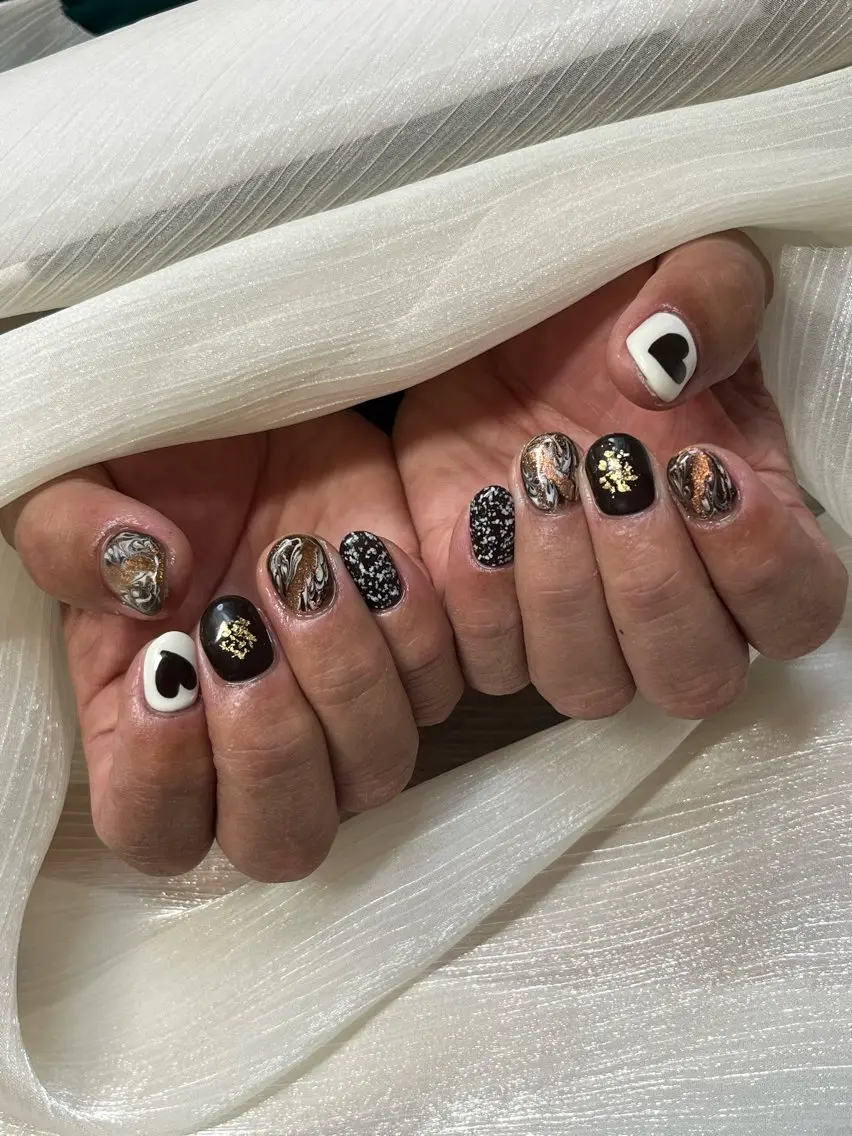 ネイル メンズネイル ハンドネイル まり りぃ〜んのネイルデザイン