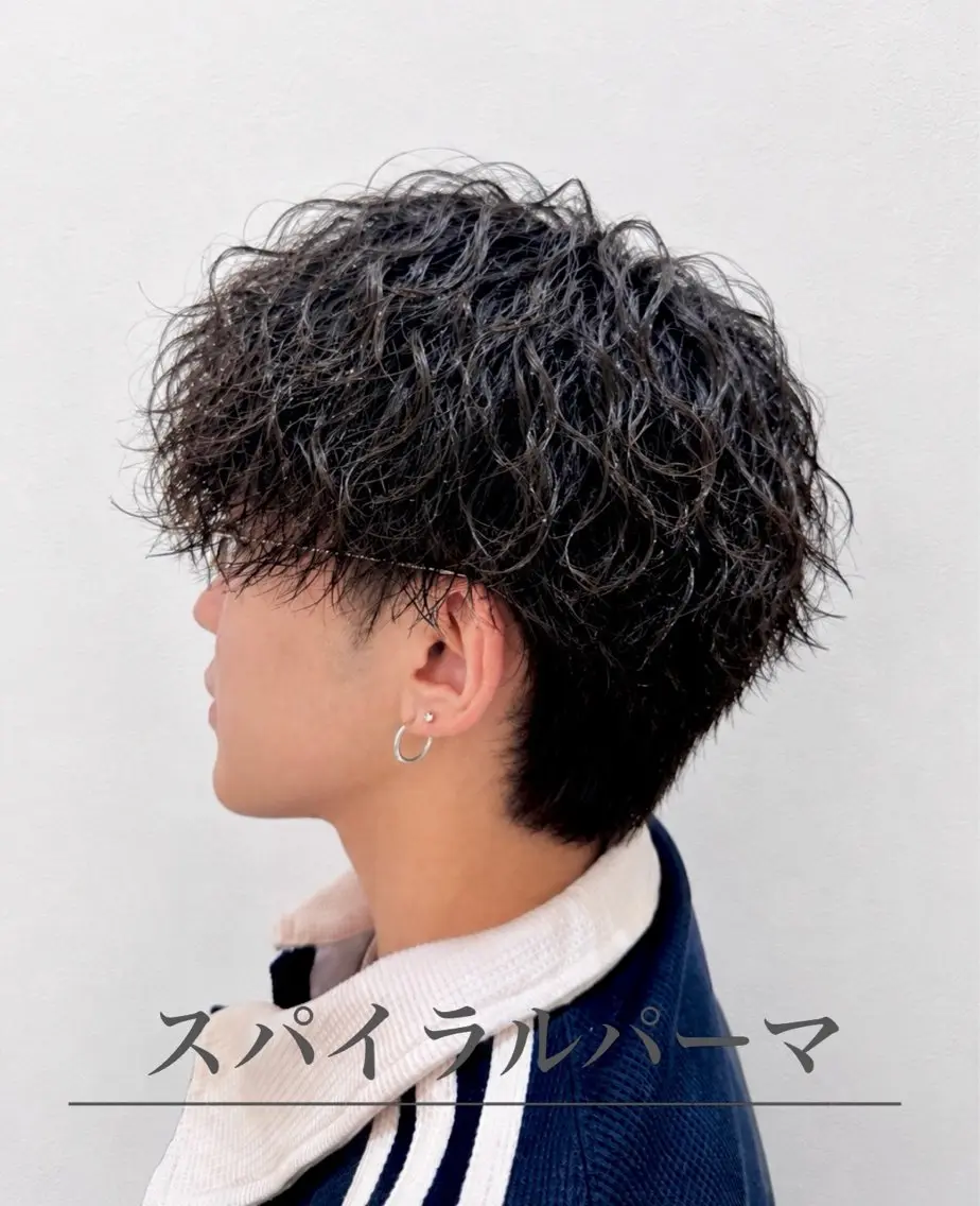 ショート パーマ カット パーマ 円山|白髪ぼかし× ショート 村上のヘアスタイル