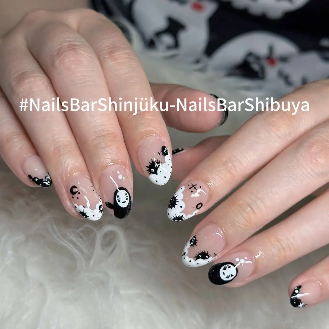 ネイル 長さ出し フレンチネイル ジェルネイル 韓国ネイル ロングネイル NAILS BAR SHINJUKUのネイルデザイン