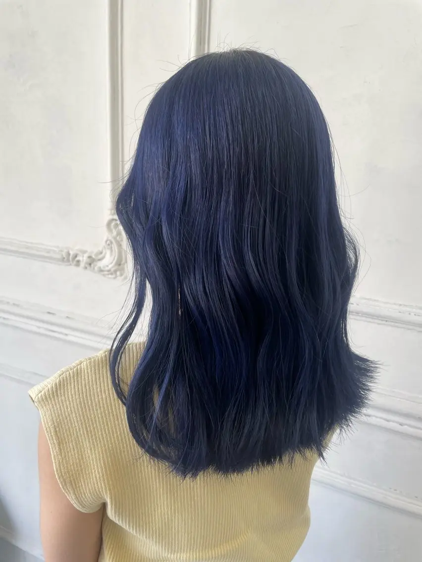 セミロング ヘアカラー MaisonHALU さくらのヘアスタイル