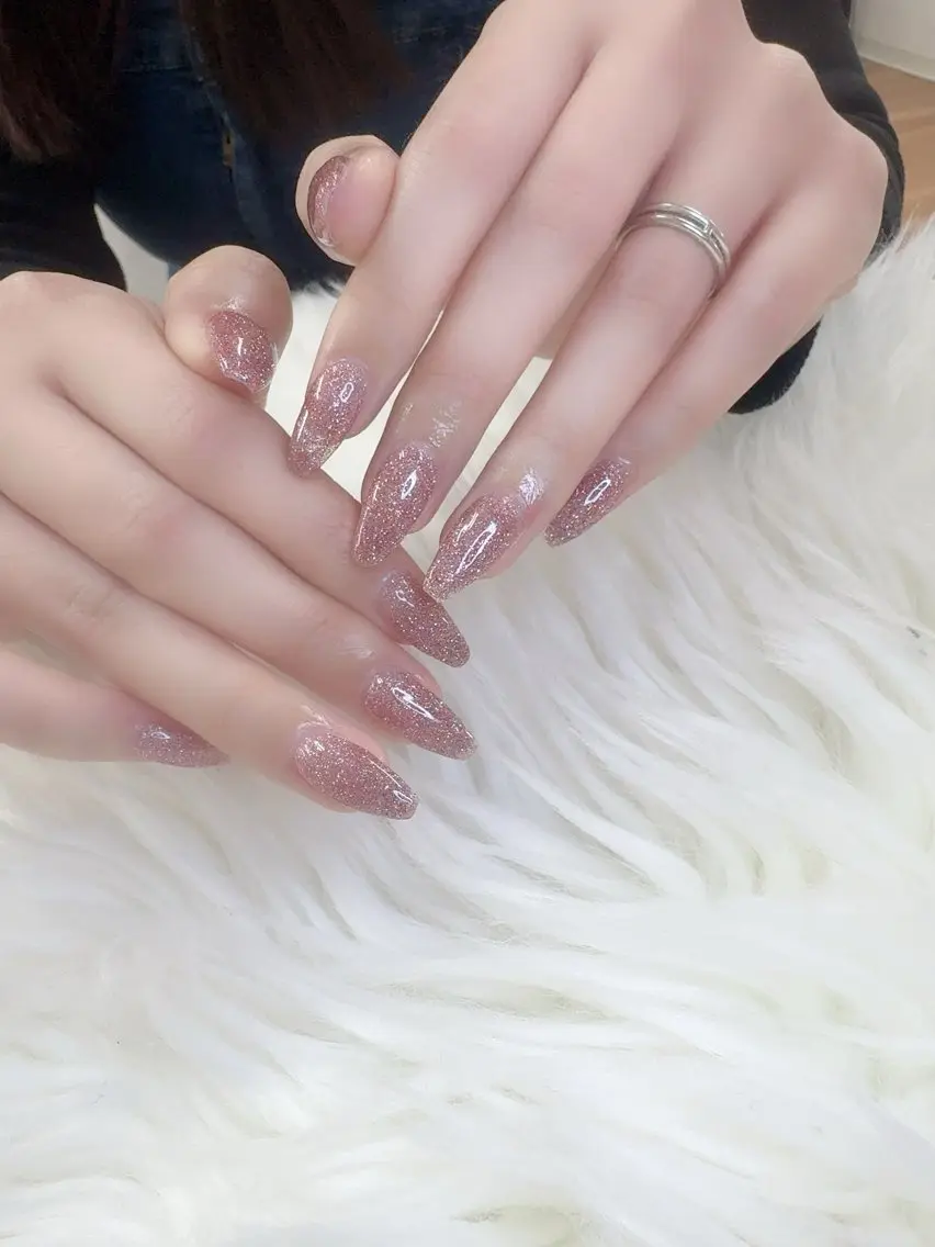 ネイル フレンチネイル 韓国ネイル マグネットネイル ニュアンスネイル オフィスネイル ハンドネイル Ha Nailのネイルデザイン
